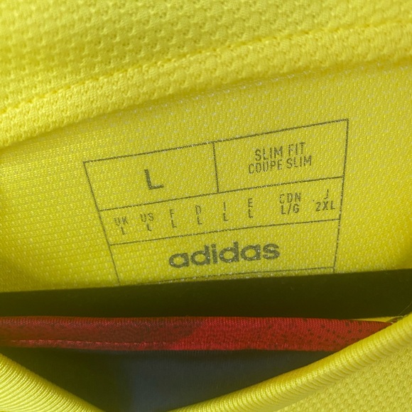 Adidas 2022 Colombia National Team Home Soccer Jersey. M, L and XL - Picture 15 of 16